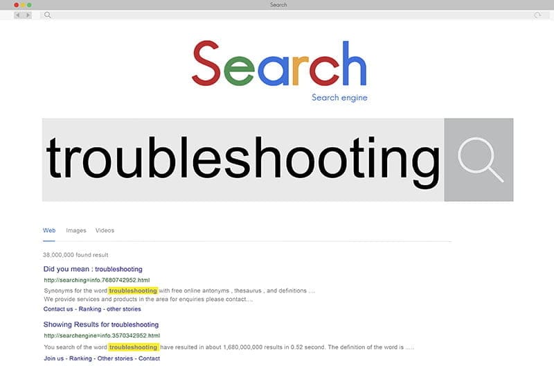 troubleshooting